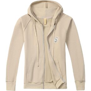 Mr.Color Men's Zip Up Hoodie Lightweight Causal Full Zip Hoodies Zippered Hoodies Hooded Sweatshirt With Pockets
