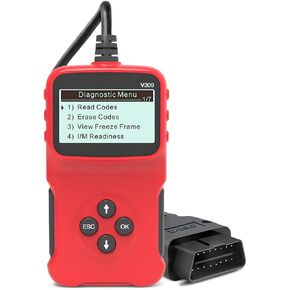 AICEL Car OBD2 Scanner, Automotive Universal Code Reader CAN Diagnostic Scan Tool for Check Engine Fault Light, All OBDII Protocol Vehicle Battery Load Tester Monitor, Universal Fit