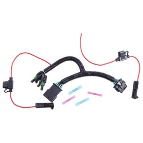 Running Light DRL Adapter Wiring Harness Compatible with Jeep Wrangler JL & Gladiator JT 2018-2023 Daytime