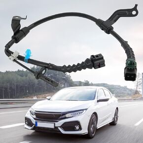 ABS Wheel Speed Sensor Rear Right Compatible with 2016-2021 Honda Civic Replaces 47510-TBA-A02 47510TBAA02 ALS3005