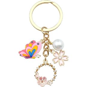 MAFELOE Keychains on Bag Handbags Backpack Purse Car Key, Pendant Charms Ornaments Key Chains for Women Men