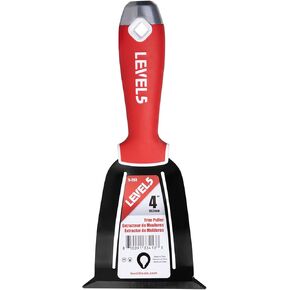 LEVEL5 4" Trim Puller | For Professional Trim Removal, Scraping, Baseboards | Metal Hammer End & Soft-Grip Handle