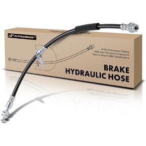 A-Premium Front Passenger Brake Hydraulic Hose Compatible with Select Ford and Lincoln Models - Fusion 2013-2017, Police Responder Hybrid 2019-2020, SSV Plug-In Hybrid 2019-2020, MKZ 2013-2019
