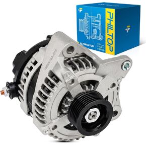 PHILTOP Alternator Compatible with SC430 2002-2010, LS430 2001-2003 High Amp Alternators Replace 13992N 12V 130Amp CW S6 6-Groove Pulley