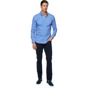 Robert Graham Men's Boden Long Sleeve Knit Button Down Shirt