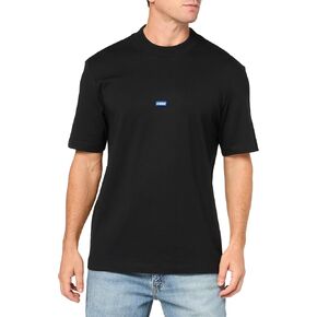 HUGO Men's Small Logo Block Cotton T-Shirt