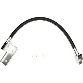 Dynamic Friction Company Front Right Brake Line Hose 350-54017 For 1968 Ford Custom, 1968 Ford Custom 500, 1968-1970 Ford Mustang, 1968-1970 Mercury Cougar