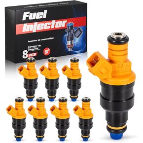 ENA Set of 8 Fuel Injectors Compatible with Ford Lincoln Mercury Vehicles E150 E250 E350 F150 F250 F350 Mustang Excursion Expedition 4.6L 5.0L 5.4L 5.8L Replace for 0280150943 0280150939 0280150909