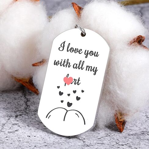 هدايا عيد الحب له - سلسلة مفاتيح مضحكة للزوج وصديقها من زوجة وصديقة عيد ميلاد، أحلى يوم الذكرى السنوية لعيد الميلاد، حشوات تخزين الزفاف، هدايا الزوجين المشاغب له in Kuwait