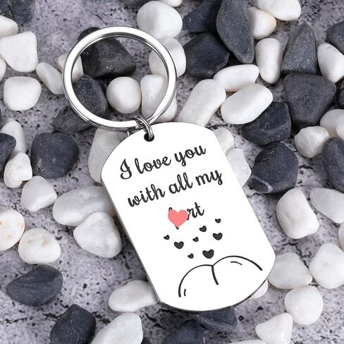 هدايا عيد الحب له - سلسلة مفاتيح مضحكة للزوج وصديقها من زوجة وصديقة عيد ميلاد، أحلى يوم الذكرى السنوية لعيد الميلاد، حشوات تخزين الزفاف، هدايا الزوجين المشاغب له in Kuwait