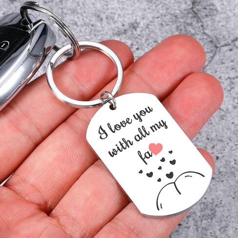 هدايا عيد الحب له - سلسلة مفاتيح مضحكة للزوج وصديقها من زوجة وصديقة عيد ميلاد، أحلى يوم الذكرى السنوية لعيد الميلاد، حشوات تخزين الزفاف، هدايا الزوجين المشاغب له in Kuwait