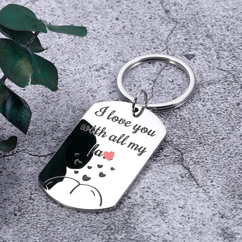 هدايا عيد الحب له - سلسلة مفاتيح مضحكة للزوج وصديقها من زوجة وصديقة عيد ميلاد، أحلى يوم الذكرى السنوية لعيد الميلاد، حشوات تخزين الزفاف، هدايا الزوجين المشاغب له in Kuwait