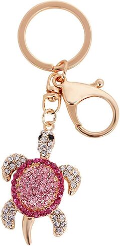 لطيف الحيوان BlingBling بلورات المفاتيح الحيوان حلية كيرينغ سيارة حقيبة حافظة نقود حقائب السيارات مفتاح قلادة ديكور in Kuwait