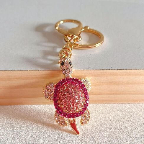 لطيف الحيوان BlingBling بلورات المفاتيح الحيوان حلية كيرينغ سيارة حقيبة حافظة نقود حقائب السيارات مفتاح قلادة ديكور in Kuwait