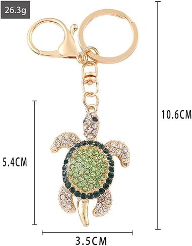 لطيف الحيوان BlingBling بلورات المفاتيح الحيوان حلية كيرينغ سيارة حقيبة حافظة نقود حقائب السيارات مفتاح قلادة ديكور in Kuwait