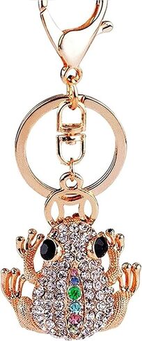 لطيف الحيوان BlingBling بلورات المفاتيح الحيوان حلية كيرينغ سيارة حقيبة حافظة نقود حقائب السيارات مفتاح قلادة ديكور in Kuwait