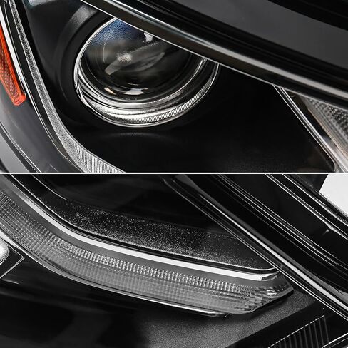 مصباح أمامي FIONE Xenon/HID متوافق مع Chevy Equinox 2018 2019 2020 2021 LED DRL كشافات أمامية بديلة للركاب الأيمن RH in Kuwait