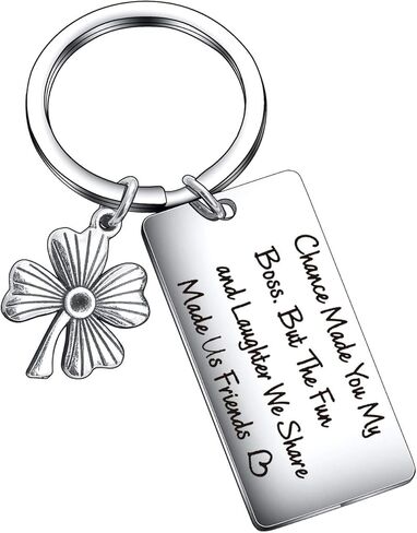 De&ai Boss Keyring Gift, Leaving Mentor Coworker Fun and Laughter We Share Made Us Friends Boss Gift in Kuwait
