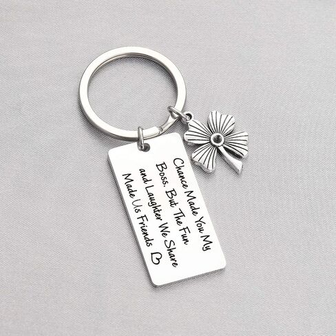 De&ai Boss Keyring Gift, Leaving Mentor Coworker Fun and Laughter We Share Made Us Friends Boss Gift in Kuwait
