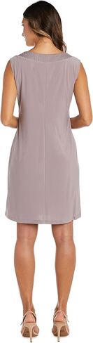 R&M Richards Women's Sheer Knee-Length Shift Dress and Jacket Set in Saudi Arabia