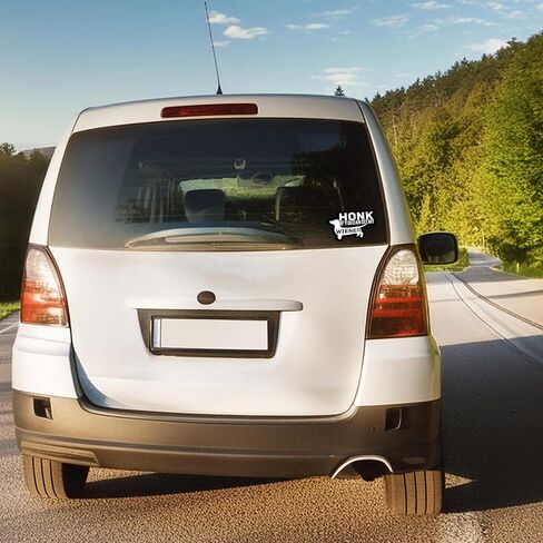 ملصق فينيل مضحك من Dachshund Wiener Dog للسيارات والشاحنات والنوافذ والمصدات وجدران أجهزة الكمبيوتر المحمولة - 5.5 بوصة عند أكبر نقطة - أبيض بدون خلفية - KCD3294 in Kuwait