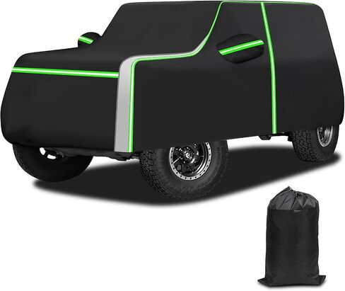 Peleus Car Cover for 1994-2024 Toyota RAV4, Waterproof Custom-fit All Weather Sun Rain UV Dust Snow Protection Windproof Outdoor RAV4 SUV Car Cover with Door Zipper in Saudi Arabia