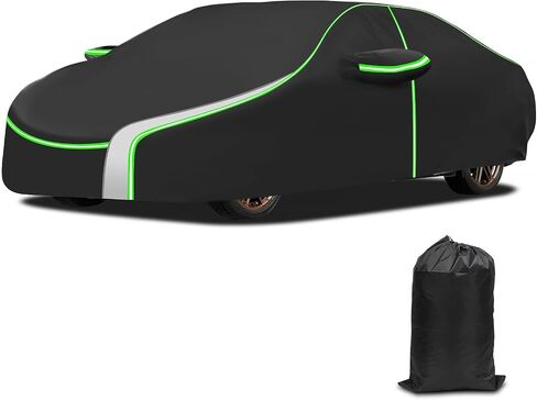 Peleus Car Cover for 1994-2024 Toyota RAV4, Waterproof Custom-fit All Weather Sun Rain UV Dust Snow Protection Windproof Outdoor RAV4 SUV Car Cover with Door Zipper in Saudi Arabia