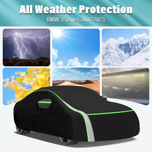Peleus Car Cover for 1994-2024 Toyota RAV4, Waterproof Custom-fit All Weather Sun Rain UV Dust Snow Protection Windproof Outdoor RAV4 SUV Car Cover with Door Zipper in Saudi Arabia