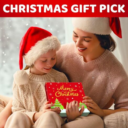 HAPPYPOP Christmas Gifts for Kids Adults - Candy Stocking Stuffers Secret Santa Socks Xmas in Saudi Arabia