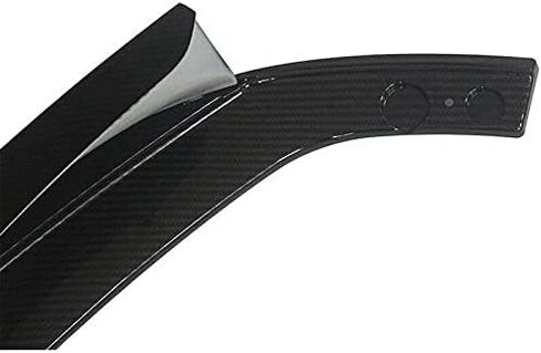 Front Bumper Lip Splitter For BMW F30 F35 Base 3 Series 2012-2018 Trim Protection Spoiler Carbon Fiber Pattern (M-Tech/M-Sport Bumper Only) in Saudi Arabia