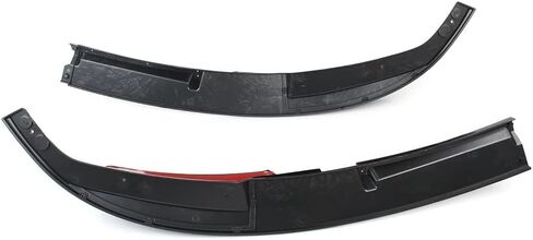 Front Bumper Lip Splitter For BMW F30 F35 Base 3 Series 2012-2018 Trim Protection Spoiler Carbon Fiber Pattern (M-Tech/M-Sport Bumper Only) in Saudi Arabia