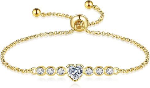 White Gold Plated Flower Bracelets for Women: Adjustable Cubic Zirconia Flower Ankle Chain in Kuwait