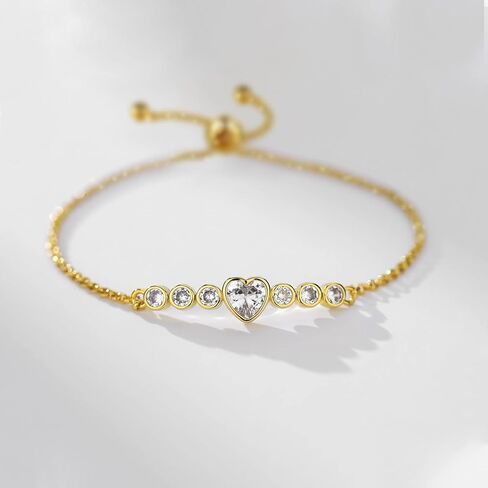 White Gold Plated Flower Bracelets for Women: Adjustable Cubic Zirconia Flower Ankle Chain in Kuwait