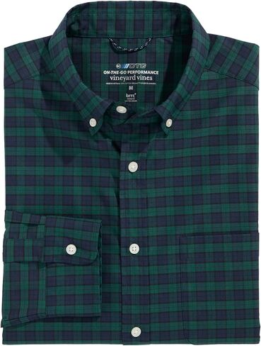قميص Tartan On-The-go Brrr الرجالي من Vineyard Vines in Saudi Arabia
