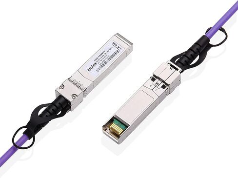 10G SFP+ Twinax Cable, Direct Attach Copper(DAC) Passive Cable, 3m (9.84ft),for Cisco SFP-H10GB-CU3M, Meraki, Ubiquiti, Mikrotik, Intel, Fortinet, Netgear, D-Link and More, 2 Pack in Saudi Arabia
