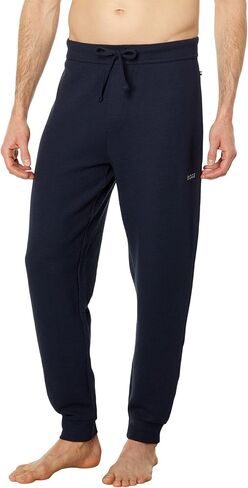 BOSS Men's Waffle Cotton Cuffed Sweatpants in Saudi Arabia