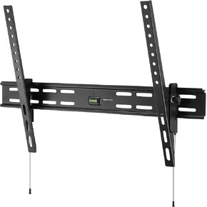 Amazon Basics Heavy Duty Dual Arm, Full Motion Articulating TV Mount for 37" to 80" TVs up to 132 lbs, Fits LED LCD OLED Flat Curved Screens, Black