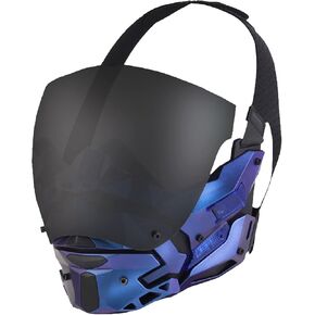 Punk Mask Cosplay for Men, LED Cyber mask Halloween Mask Cosplay Costume for Party Music Festival