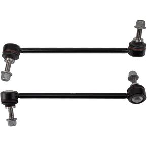 TRQ Front Sway Bar Stabilizer Link Set Compatible with 2017-2023 Tesla 3 2020-2023 Y
