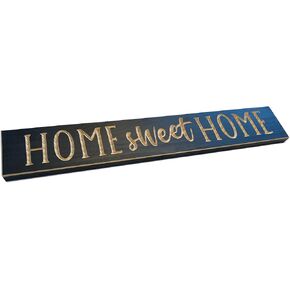 The Finishing Touch Home Sweet Home Black Solid Wood Sign