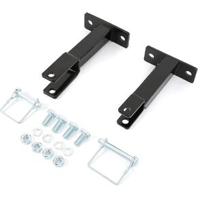 KUAFU Lockable Weed Eater, Edger or String Trimmer Racks Holder Hold Compatible with Weeder Edger Single Tier Mount On Pickup Open Trailer Pair