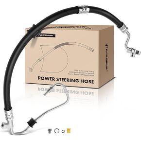 A-Premium Power Steering Pressure Hose Line Assembly Compatible with Honda Accord 1998 1999 2000 2001 2002, 2.3L VTEC Engine, Pump to Rack/Gear