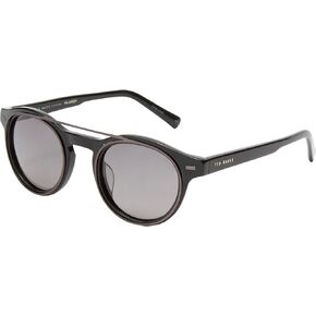 Ted Baker TMS178 Men's Round Polarized Sunglasses, 47 mm, UV400 Protection