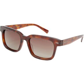 Ted Baker TMS177 Men's Square Polarized Sunglasses, 54 mm, UV400 Protection
