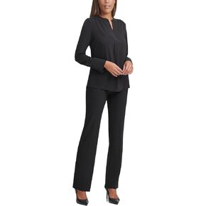 Calvin Klein Women's Long Sleeve Suits Top