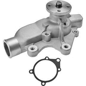 AW7136 Professional Water Pump with Gasket Compatible with 02-96 DODGE DAKOTA 02-91 JEEP WRANGLER 00-91 JEEP CHEROKEE 92-91 JEEP COMANCHE 98-93 JEEP GRAND CHEROKEE