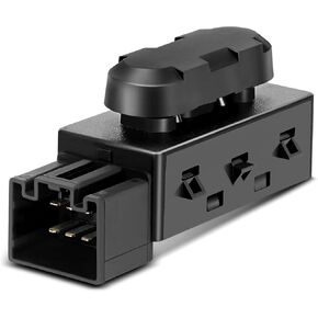 A-Premium 6 Ways Power Seat Switch Compatible with Ford Lincoln & Mercury Vehicles - F-150 Escape Explorer Super Duty Freestyle Mustang Taurus Milan Sable & More - # SW7258, 9L3Z14A701A, 5F9T14B709AA