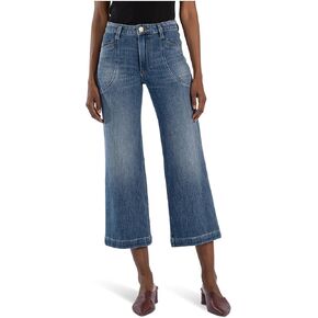 KUT from the Kloth Women's Meg High Rise Frt Pockets Inset Basic BCK