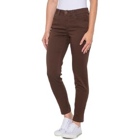 Democracy Women's Ab Solution High Rise Ankle Jean, Cold Brew, 4