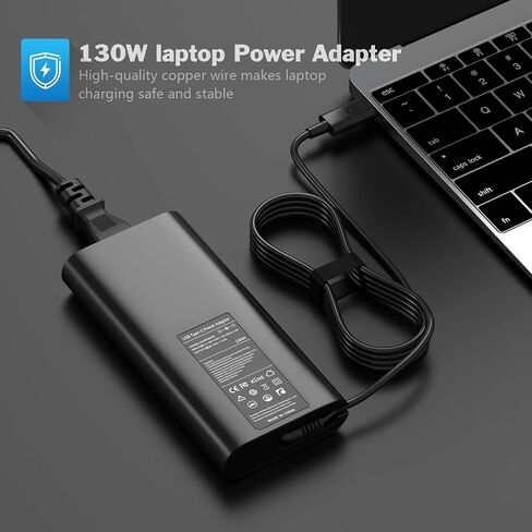 90W AC Adapter Laptop Charger for Dell Inspiron 17 1750 1764 1705 1720 1721 1737 1747 Dell Vostro 3500 3500n 3550 3550n 3555 3560 3700 3700n 3750 A840 A860 LA90PM111 19.5V 4.62A Power Supply Cord in Kuwait